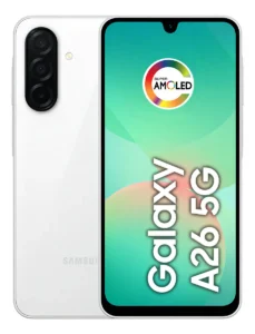 Celular Samsung Galaxy A26 5g 256gb, 8gb Ram, Câmera De 50mp, Ip67, Tela Super Amoled 6.7, Nfc – Branco