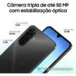 Celular Samsung Galaxy A17 Com Ia, 128gb, 4gb Ram, Câm De 50mp, Tela De 6.7, Nfc, Ip54 – Azul
