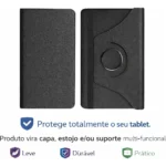 Capa Giratória Para Ipad 2 3 4 Geração Executiva Luxo C/ Nf