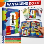 Álbum Copa do Mundo 2026 Capa Dura Fifa