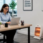 Aquecedor Doméstico Elétrico Portátil Agrantt Quartzo 400W 800W