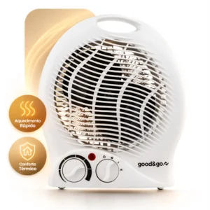 Aquecedor Elétrico Portátil Elétrico 2000W Ar Quente