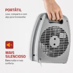 Aquecedor Doméstico Elétrico 3 em 1 A-08 Mondial