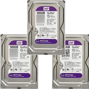 HD 500GB WD Purple SATA 64MB Cache WD05PURX