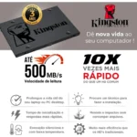 SSD Kingston 480GB SATA 3.0 6Gb/s Interno Original