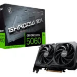 Placa de Vídeo MSI GeForce RTX 5060 Shadow 2X OC 8GB GDDR7 128-bit