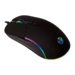 Mouse Gamer TGT GM75 Rainbow 3600DPI 6 Botões Preto