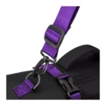 Mochila Mancer Kairos Preto e Roxo Design Moderno