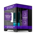 Gabinete Gamer Aquário Mancer CV100 Purple Edition