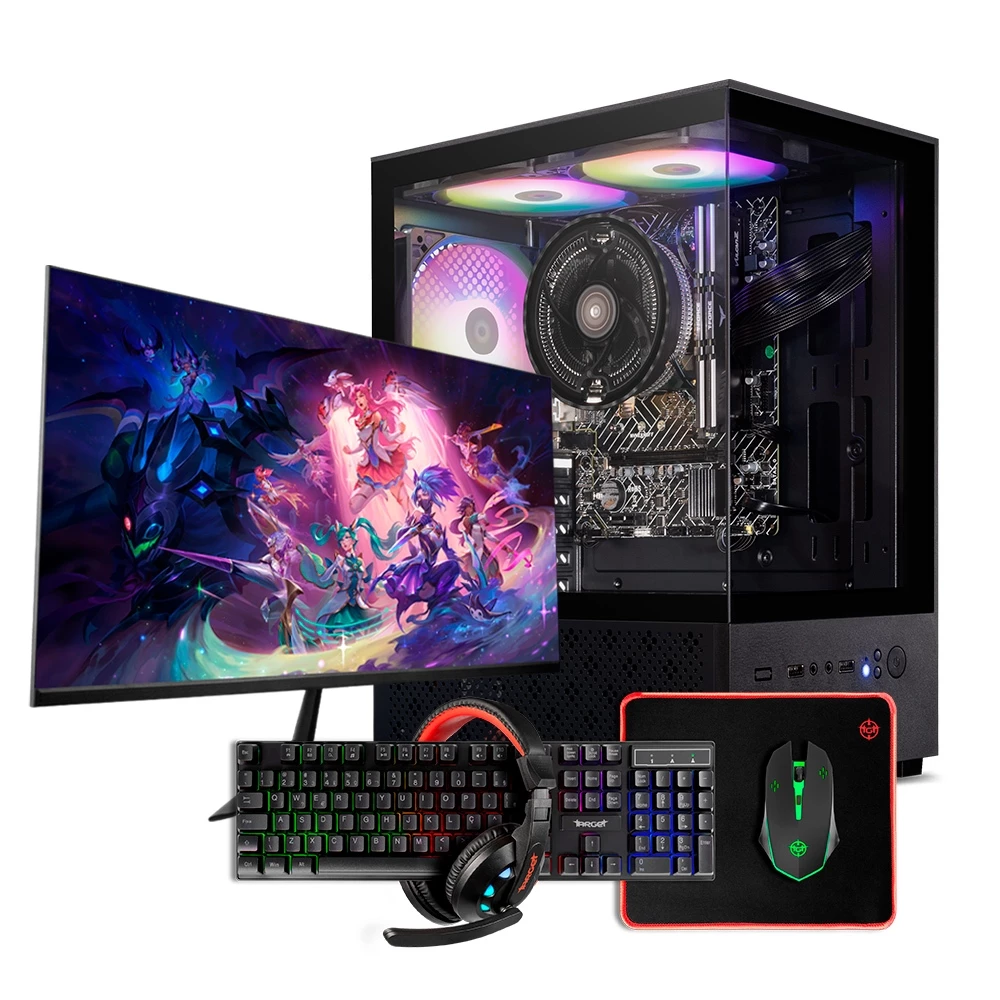 PC Gamer Forge AMD Ryzen 3 3200G 16GB DDR4 SSD 480GB