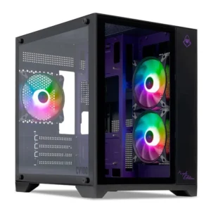 Gabinete Gamer Aquário Mancer CV100 Purple Edition