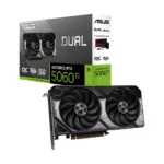 Placa de Vídeo Asus GeForce RTX 5060 Ti OC Dual 16GB GDDR7