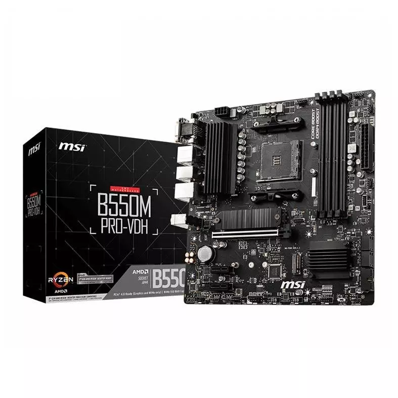 Placa Mãe MSI B550M PRO VDH DDR4 Socket AM4
